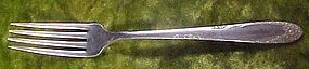 Oneida English Garden silver plate dinner fork 7 1/2"