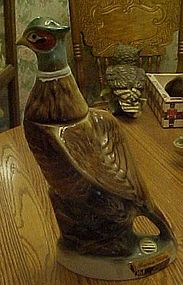 1966 Jim Beam figural pheasant decanter Regal china