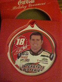 Coca Cola Nascar Collector series ornament  driver #18