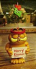 Garfield the Cat Merry Kissmas ornament