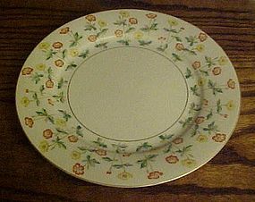 RC Noritake N1462 Dinner Plate yellow and orange flower