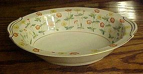 RC Noritake N1462 Oval vegetable bowl yellow flowers