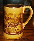 Vintage Fred Robertsceramic stien horses and cart