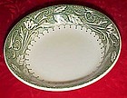 USA 31 sauce bowl wide green and white floral rim
