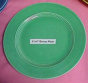 HLC Harlequin luncheon plate hard to find green  9 1/4"