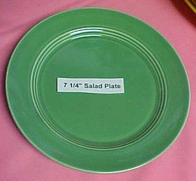 HLC Harlequin green salad plate 7 1/4"