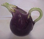 Fitz & Floyd eggplant pitcher 2 cup capacity