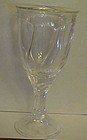 Noritake  Sweet Swirl crystal clear water goblet