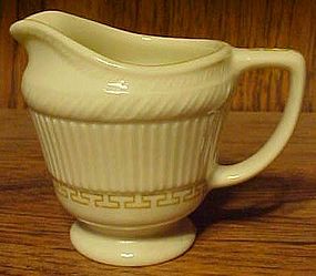 Shenango Rim Rol restaurant creamer staffordshire shape