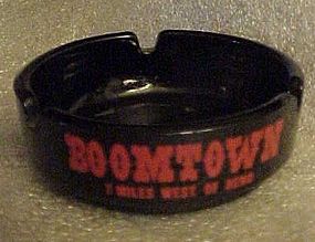 Vintage Boomtown souvenir casino ashtray amethyst