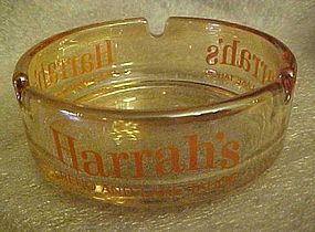 Harrah's Reno and Tahoe souvenir casino ashtray