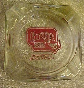Comstock Hotel and Casino souvenir ashtray Reno Nevada