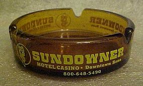 Sundowner Hotel Casino souvenir ashtray