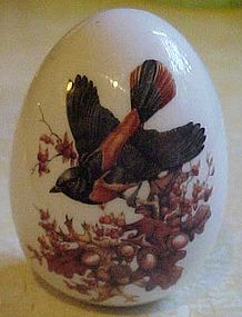 Avon Gifts of Nature porcelain egg Autumn