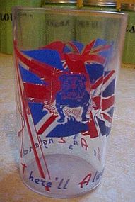 Vintage glass from England There'll always be an Englan