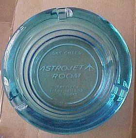 Vintage Sky Chef's Astrojet Room airlines ashtray