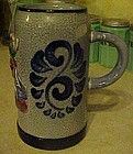 Wonderful  Original Lerchen salt glaze beer stein