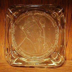 Wonderful Intaglio ashtray Aux Ducs De Bourgogne