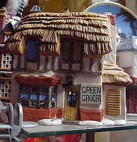 Dickens Village Dept 56 Green Grocer Village house