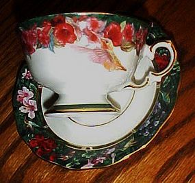 Lena Liu's Allen's Hummingbird cup and saucer Bradford