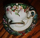 Lena Liu's Ruby throated Hummingbird cup and saucer