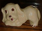 Vintage childs cocker spaniel dog  toothbrush holder