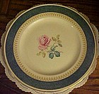 Burgess & Leigh Burleigh Ware dinner plate rose center