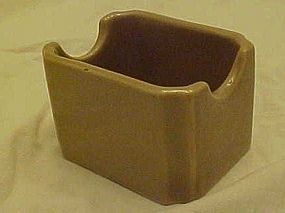 Vintage Hall China 716 Tan restaurant sugar pkg  holder