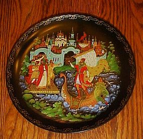 Russian Legends collector plate Sadko plate #9  MIB