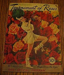 1956 Tournament of Roses 67th anniversary  Program