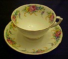 Tuscan bone china cup and saucer Garland pattern