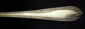 Wm Rogers silver plate Facination cold meat fork