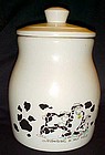 Funny ceramic cow cookie jar Oustanding in any field