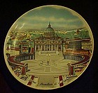 Winterling Roma Basilica Di S.Pietro souvenir plate