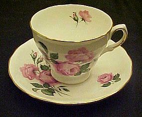 Vintage Royal Vale #8217  bone china tea cup and saucer
