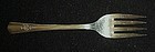 Wm Rogers IS Desire silver plate salad fork 1940