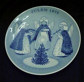 Julen 1972 delft limited ed plate Porsgrunds Norway