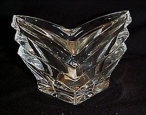 Mikasa Crystal Deco votive candle holder