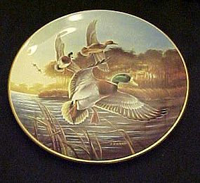 Lynn Kaatz Mallards at Sunrise  Duck collector plate