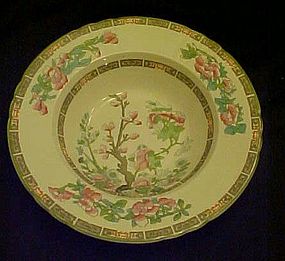 Myott Staffordshire  Indian tree rimmed soup bowl 8"