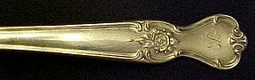 Old Company Plate pierced serving spoon Signature patt.