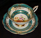 Royal Standard fancy footed tea cup n saucer set  #1579
