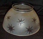 Frosted clear cut stars replacement lamp light shade