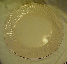 Forte Crisa Mexico pink glass dinner plate 10"