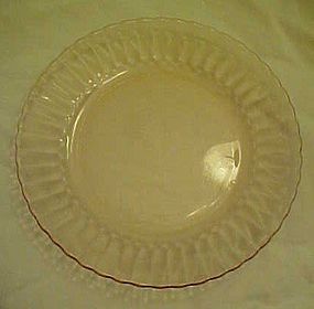 Forte crisa Mexico pink glass salad plates 7"
