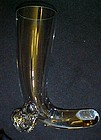 Svend Jensen Crystal horn vase pilsner glass Poland