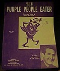 The Purple People Eater Sheb Wooley sheet music 1958