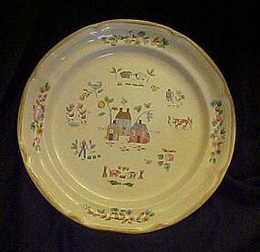 International Heartland pattern dinner plate