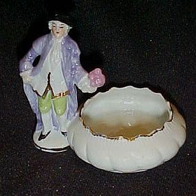 1920's Germany  Colonial courting Man salt dip  cellar