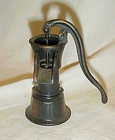 Collectible die cast  metal water pump pencil sharpener